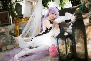 《独角兽婚纱》｜焖焖碳 · 25张写真