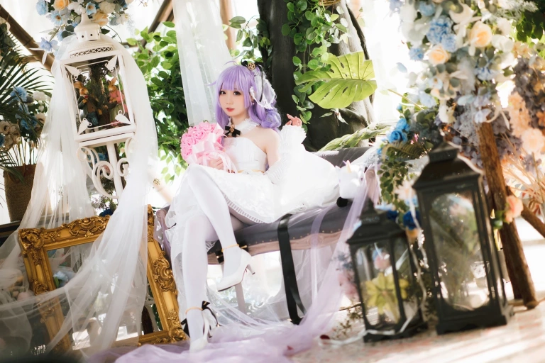 《独角兽婚纱》｜焖焖碳 · 25张写真