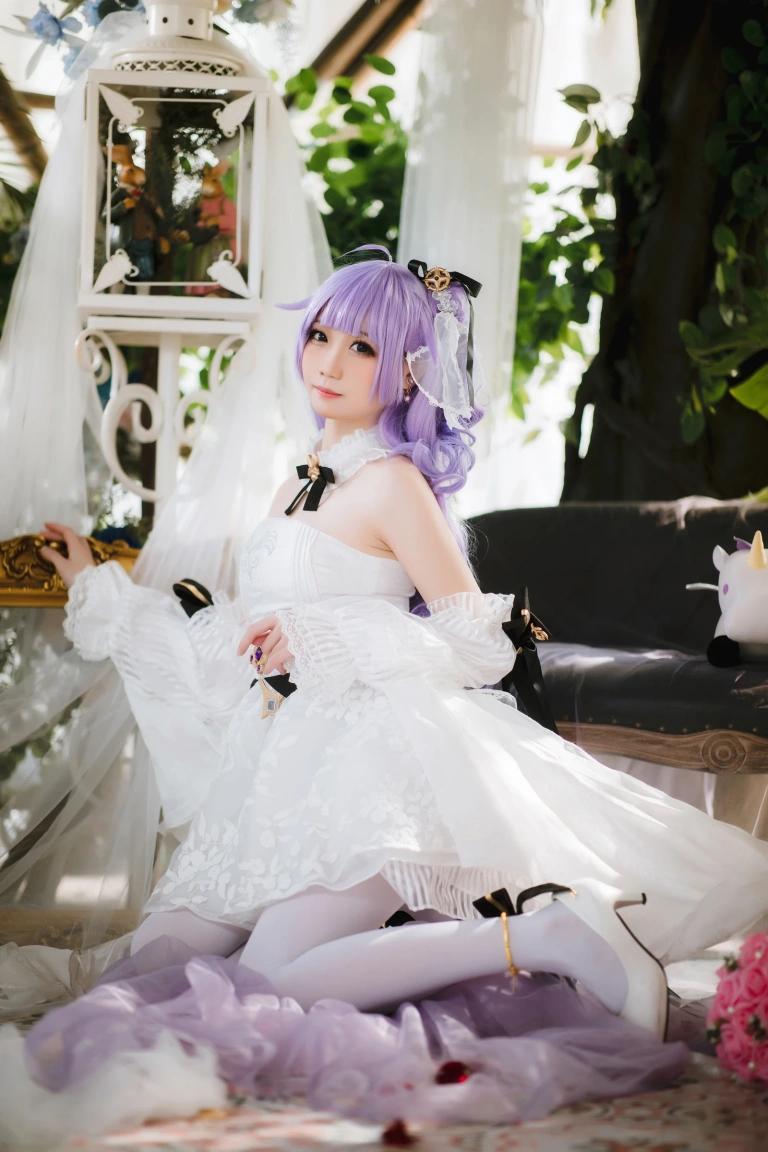 《独角兽婚纱》｜焖焖碳 · 25张写真