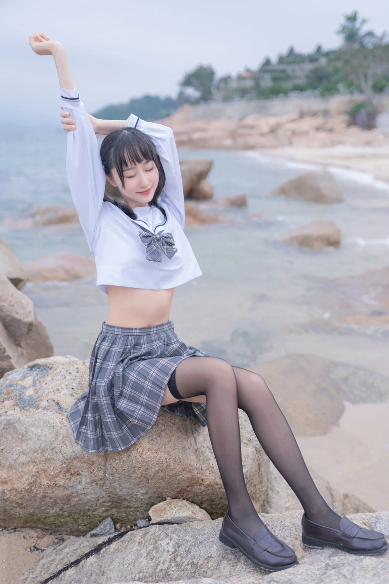 《海边JK》｜木棉棉 · 40张写真
