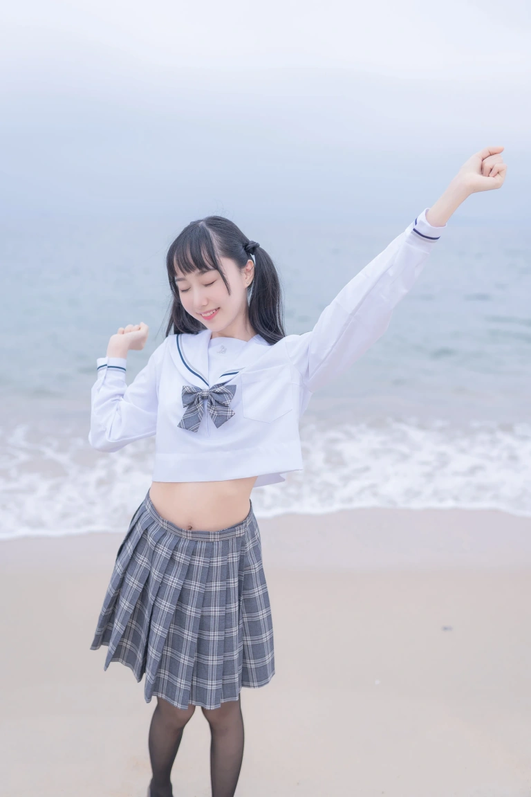 《海边JK》｜木棉棉 · 40张写真