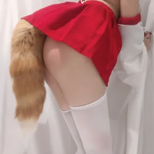 《巫女小狐狸》｜蜜汁猫裘 · 22张写真