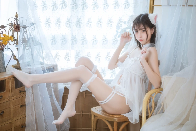《少女白色裙》｜许岚 · 41张写真