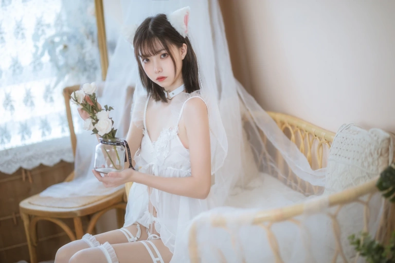 《少女白色裙》｜许岚 · 41张写真
