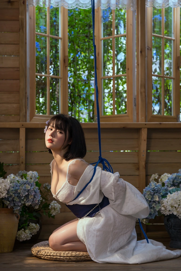《潮汐》｜七月喵子&云溪溪 · 34张写真
