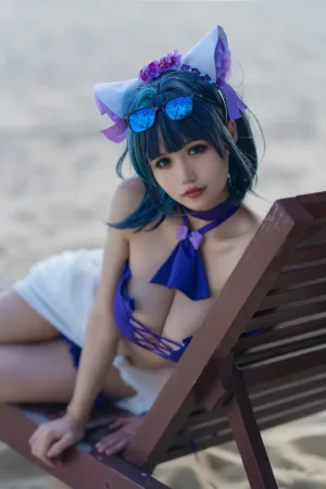 《1月舰长 柴郡泳装》｜小仓千代 · 22张写真