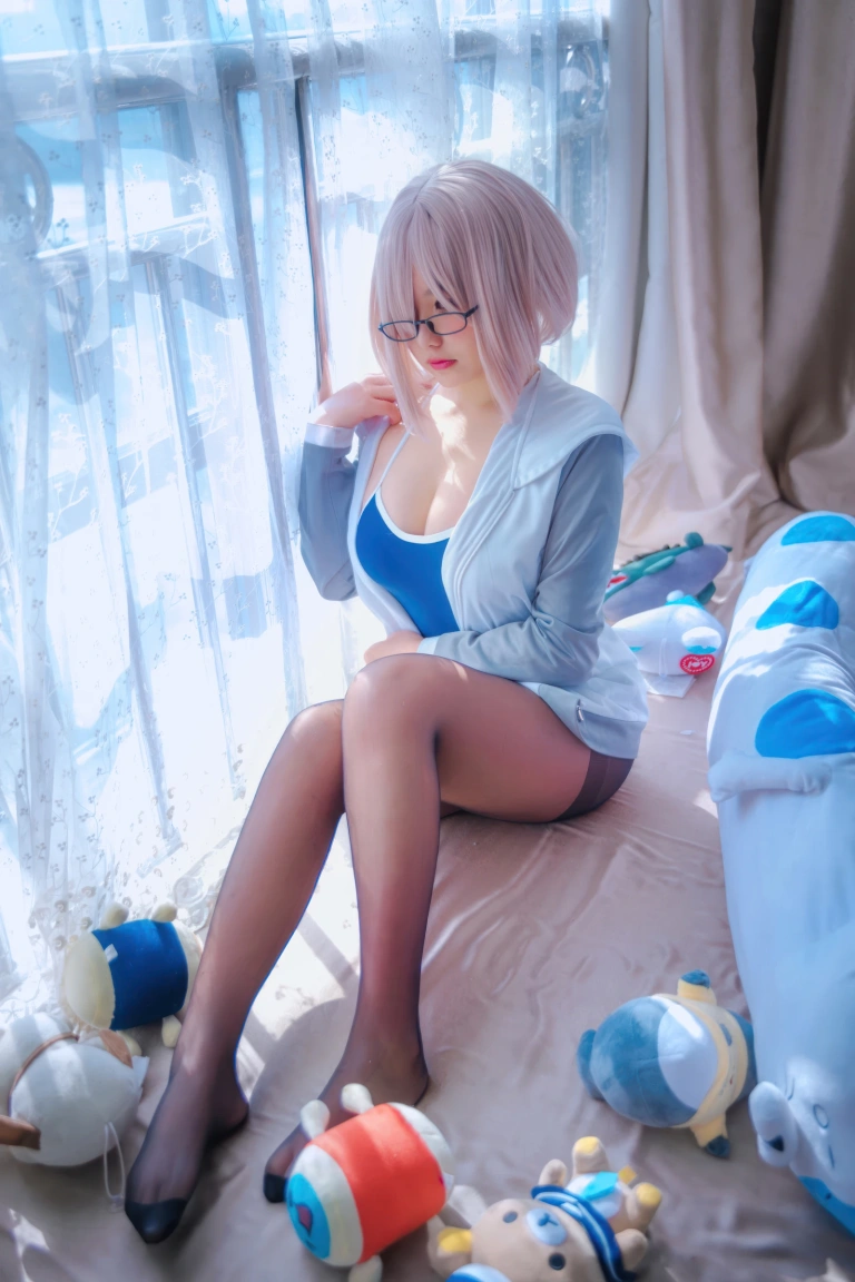 《玛修同人体操服》｜阿半今天很开心 · 20张写真