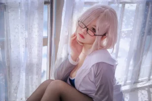 《玛修同人体操服》｜阿半今天很开心 · 20张写真