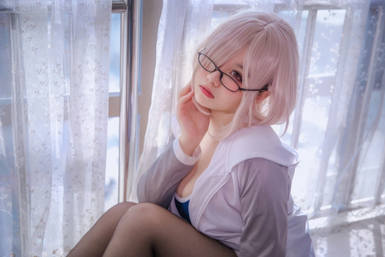 《玛修同人体操服》｜阿半今天很开心 · 20张写真