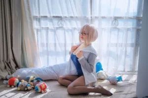 《玛修同人体操服》｜阿半今天很开心 · 20张写真