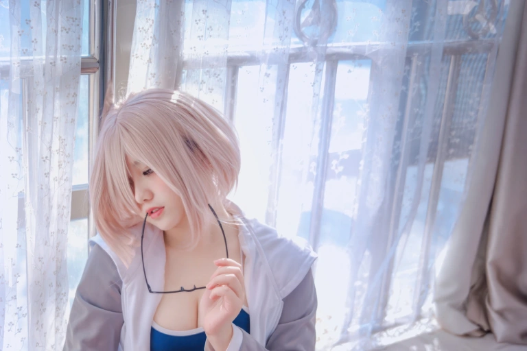《玛修同人体操服》｜阿半今天很开心 · 20张写真