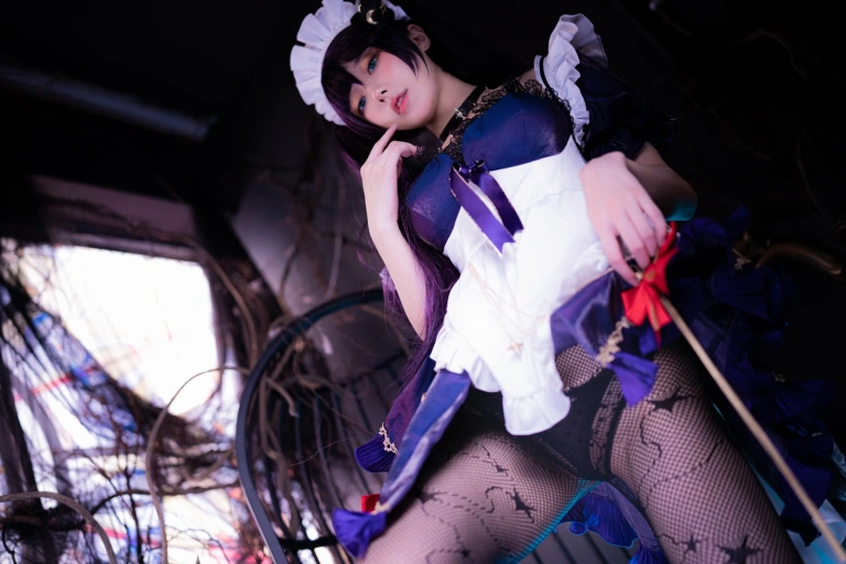 《莫娜女仆》｜阿包也是兔娘 · 36张写真