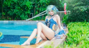 《砂糖泳装》｜是三不是世 · 44张写真