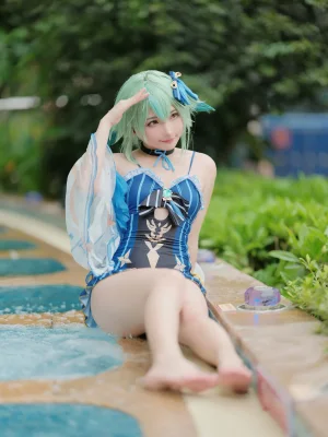 《砂糖泳装》｜是三不是世 · 44张写真