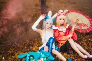《双人公孙离》｜桜桃喵&疯猫ss · 16张写真