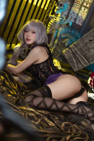 《午夜瞌睡魔女》｜阿包也是兔娘 · 40张写真