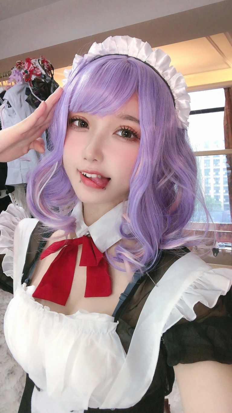 《自拍女仆》｜阿包也是兔娘 · 10张写真