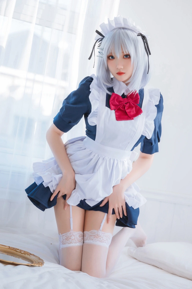 《折纸女仆》｜瓜希酱 · 22张写真