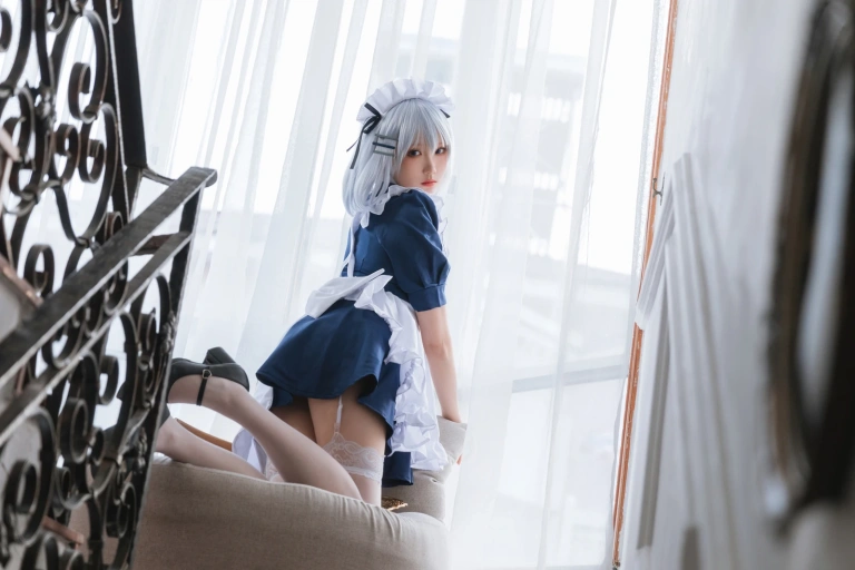 《折纸女仆》｜瓜希酱 · 22张写真