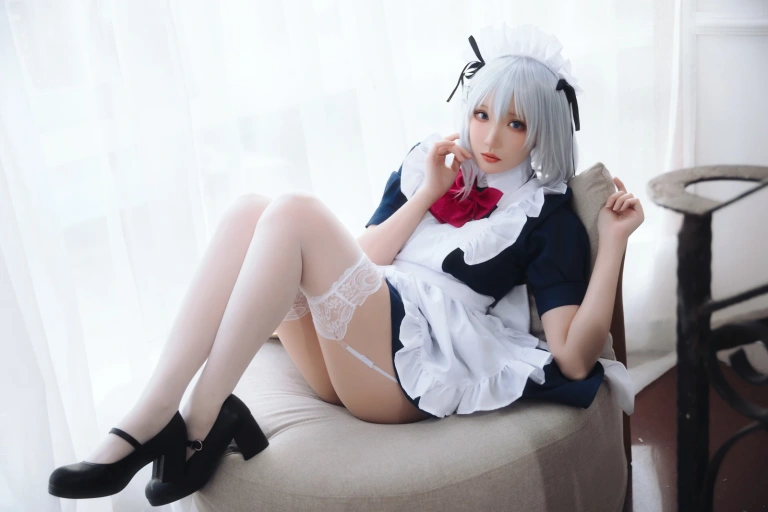 《折纸女仆》｜瓜希酱 · 22张写真