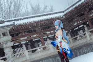 《雪景甘雨》｜虎森森 · 42张写真