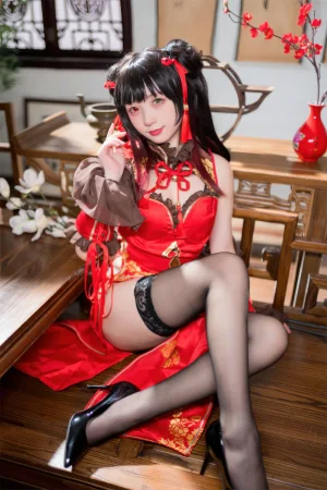 《时崎狂三旗袍》｜花铃 · 66张写真