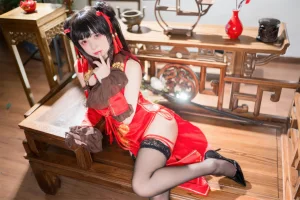 《时崎狂三旗袍》｜花铃 · 66张写真