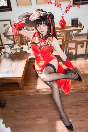 《时崎狂三旗袍》｜花铃 · 66张写真