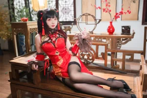 《时崎狂三旗袍》｜花铃 · 66张写真