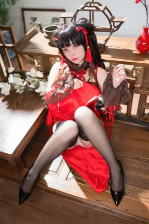 《时崎狂三旗袍》｜花铃 · 66张写真
