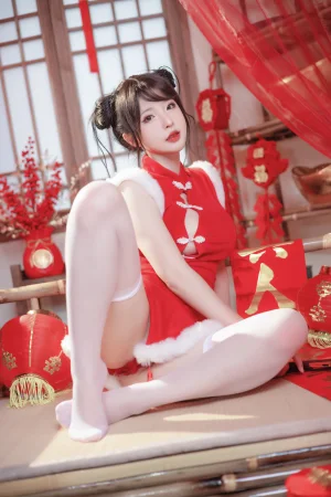 《新年旗袍》｜清水由乃 · 77张写真