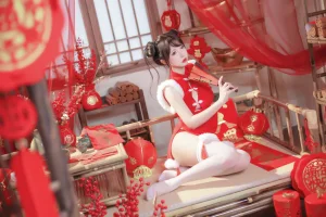 《新年旗袍》｜清水由乃 · 77张写真