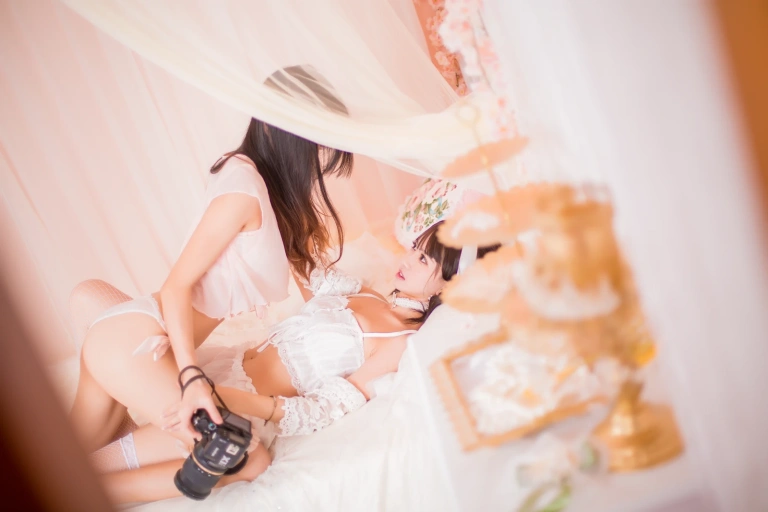 《JK百合3》｜桜桃喵&鳗鱼霏子 · 41张写真