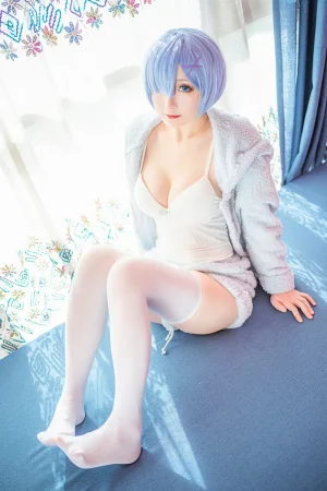 《蕾姆猫娘睡衣》｜星之迟迟 · 14张写真