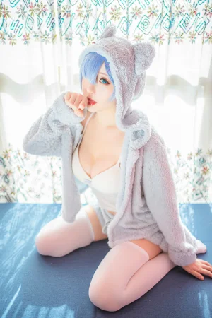 《蕾姆猫娘睡衣》｜星之迟迟 · 14张写真