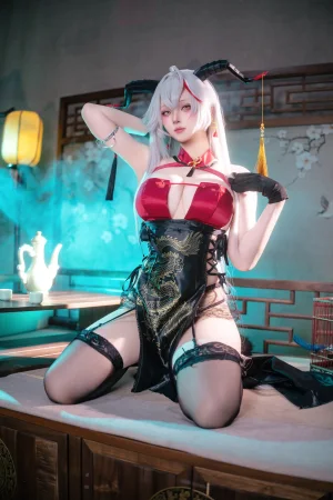 《埃吉尔旗袍》｜屿鱼 · 50张写真