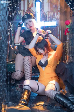 《匪警》｜皮皮奶&喵零 · 60张写真