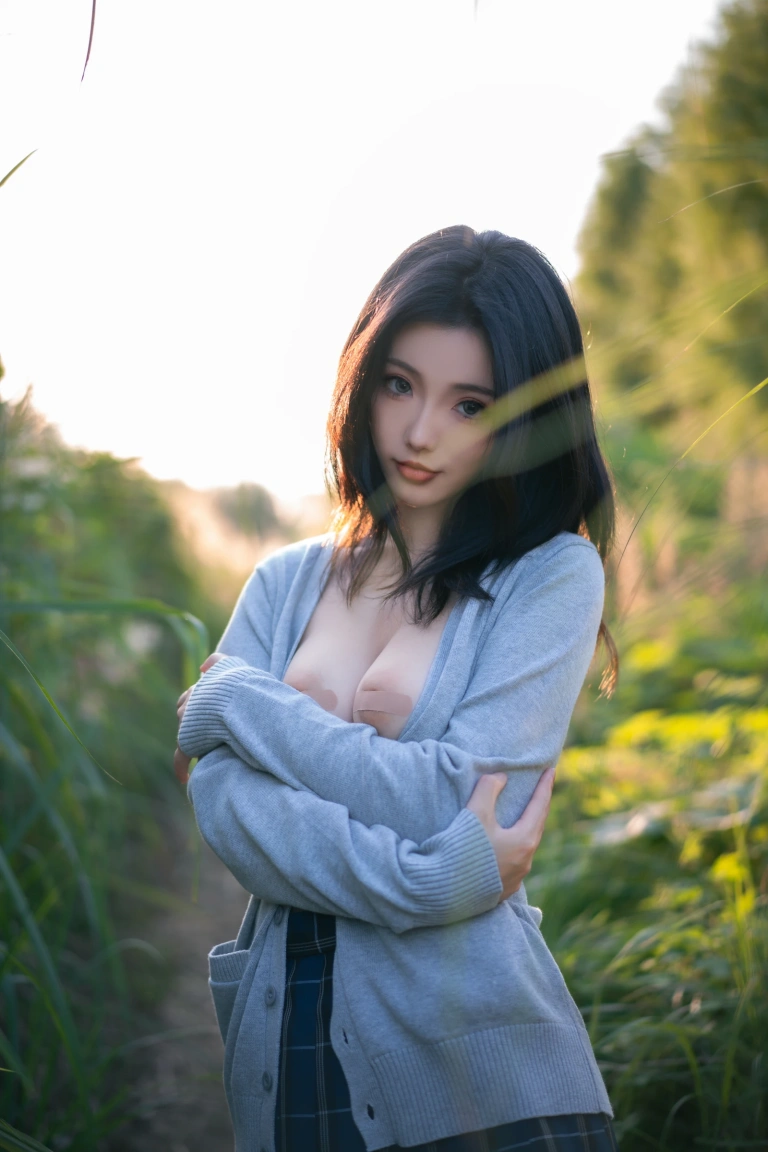 《外出JK》｜桃良阿宅 · 43张写真
