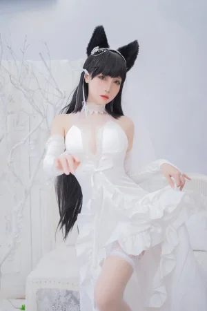 《碧蓝航线 爱宕花嫁》｜焖焖碳 · 20张写真