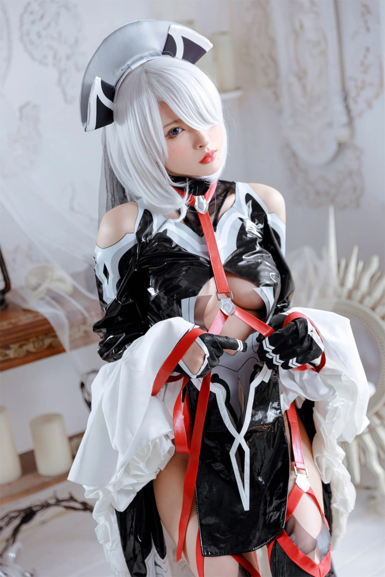 《2B 同人花嫁》｜清水由乃 · 45张写真