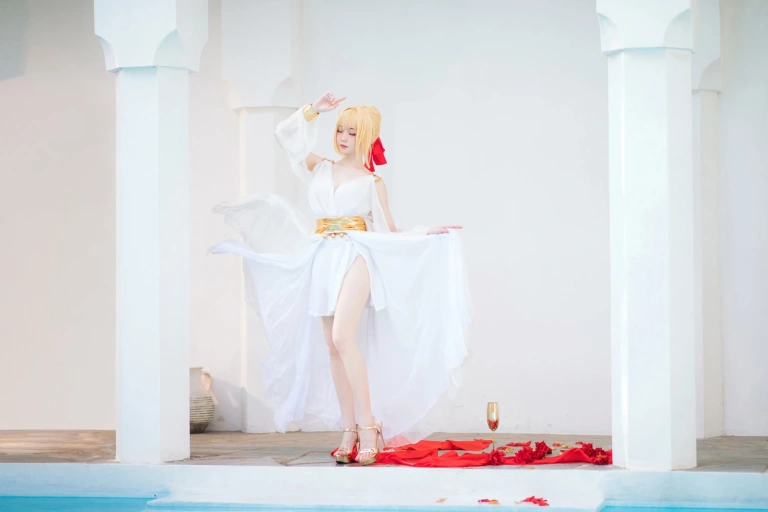 《FGO 尼禄礼服》｜焖焖碳 · 27张写真