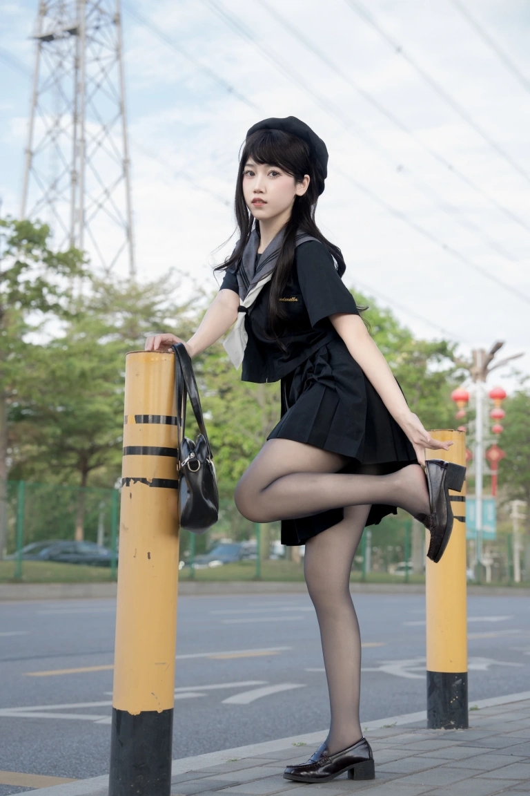 《放课后野外JK》｜不呆猫 · 101张写真