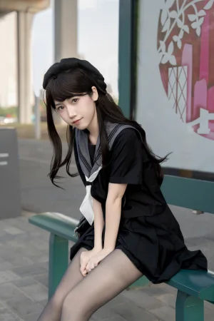 《放课后野外JK》｜不呆猫 · 101张写真