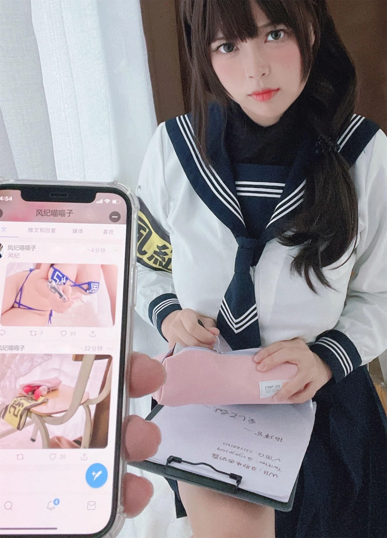 《风纪委员》｜白烨 · 60张写真