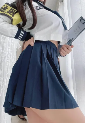 《风纪委员》｜白烨 · 60张写真