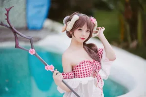 《小羊夏卉》｜花铃 · 34张写真