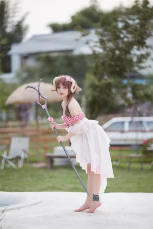 《小羊夏卉》｜花铃 · 34张写真