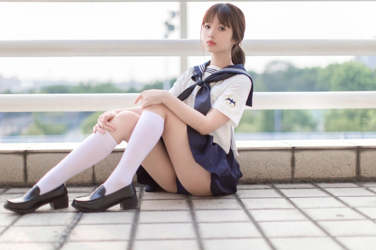 《JK》｜雯仔不讲道理 · 20张写真