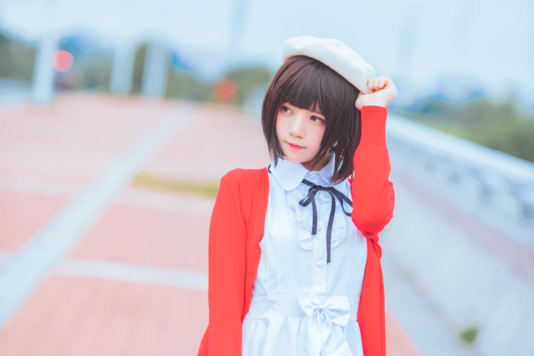 《加藤惠 常服》｜桜桃喵 · 33张写真