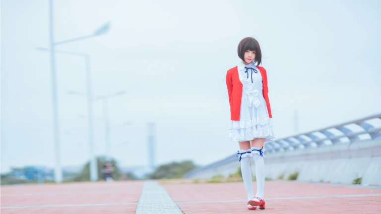 《加藤惠 常服》｜桜桃喵 · 33张写真